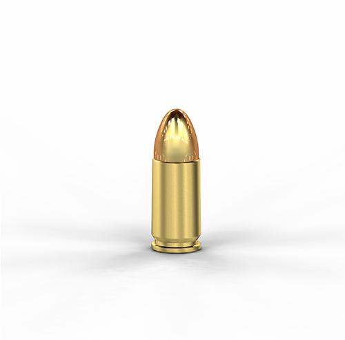 9mm Luger FMJ 124gr Magtech 9B æske á 50stk. - Billede 3