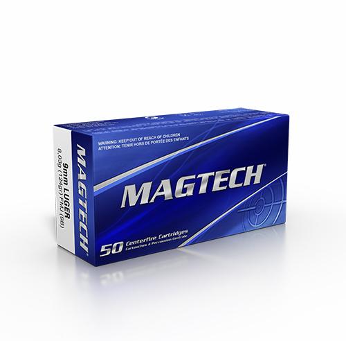9mm Luger FMJ 124gr Magtech 9B æske á 50stk.