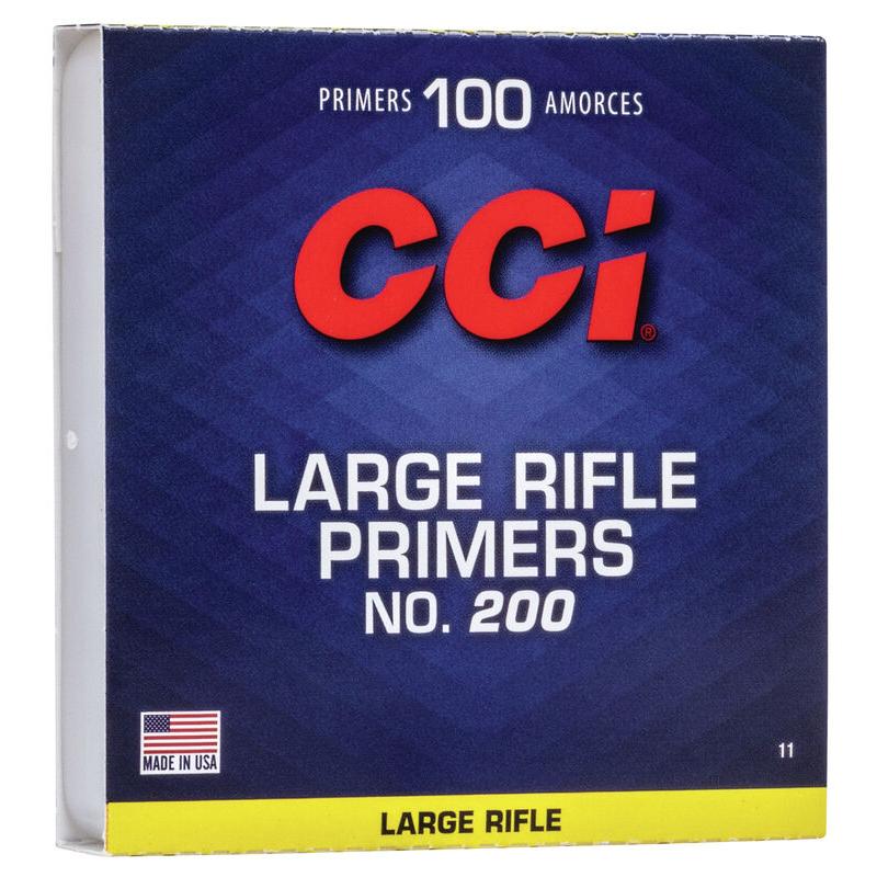 CCI 200 Fænghætter Large Rifle