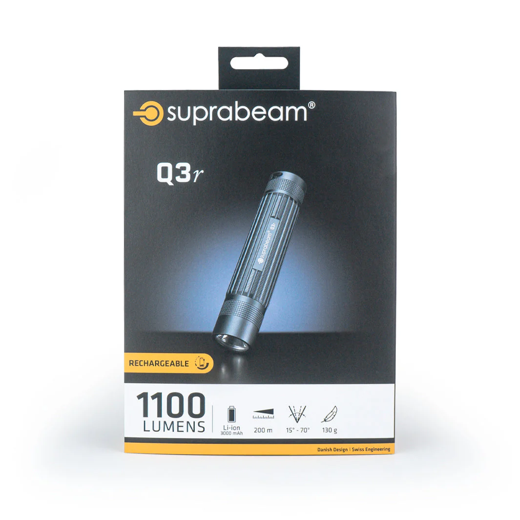 Suprabeam Q3r LED lommelygte - 1100lm - Billede 8