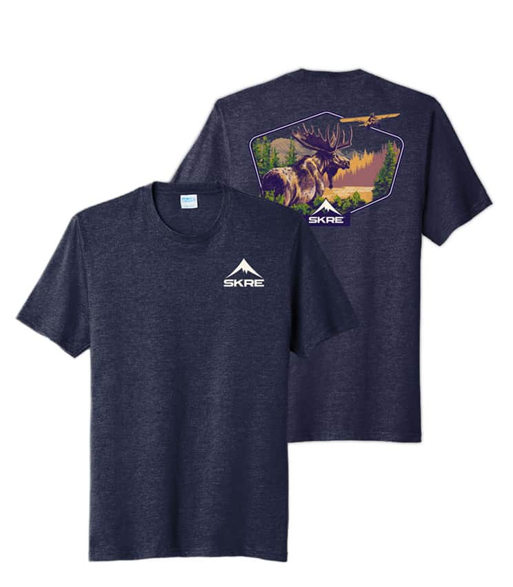 SKRE Moose Fly-Over T-Shirt