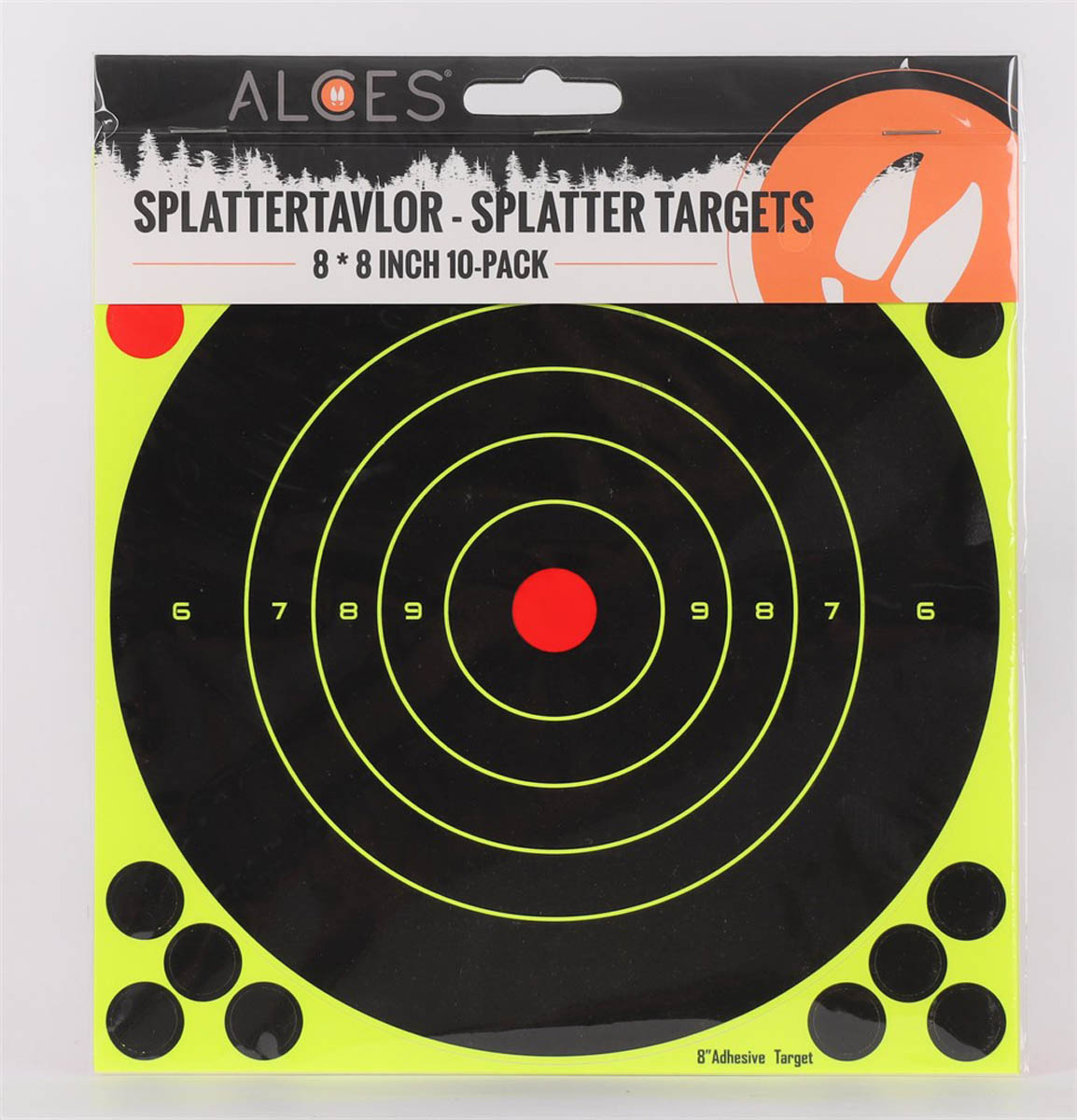 Alces Selvmarkerende Skydeskiver - 30x30cm - 10-pack