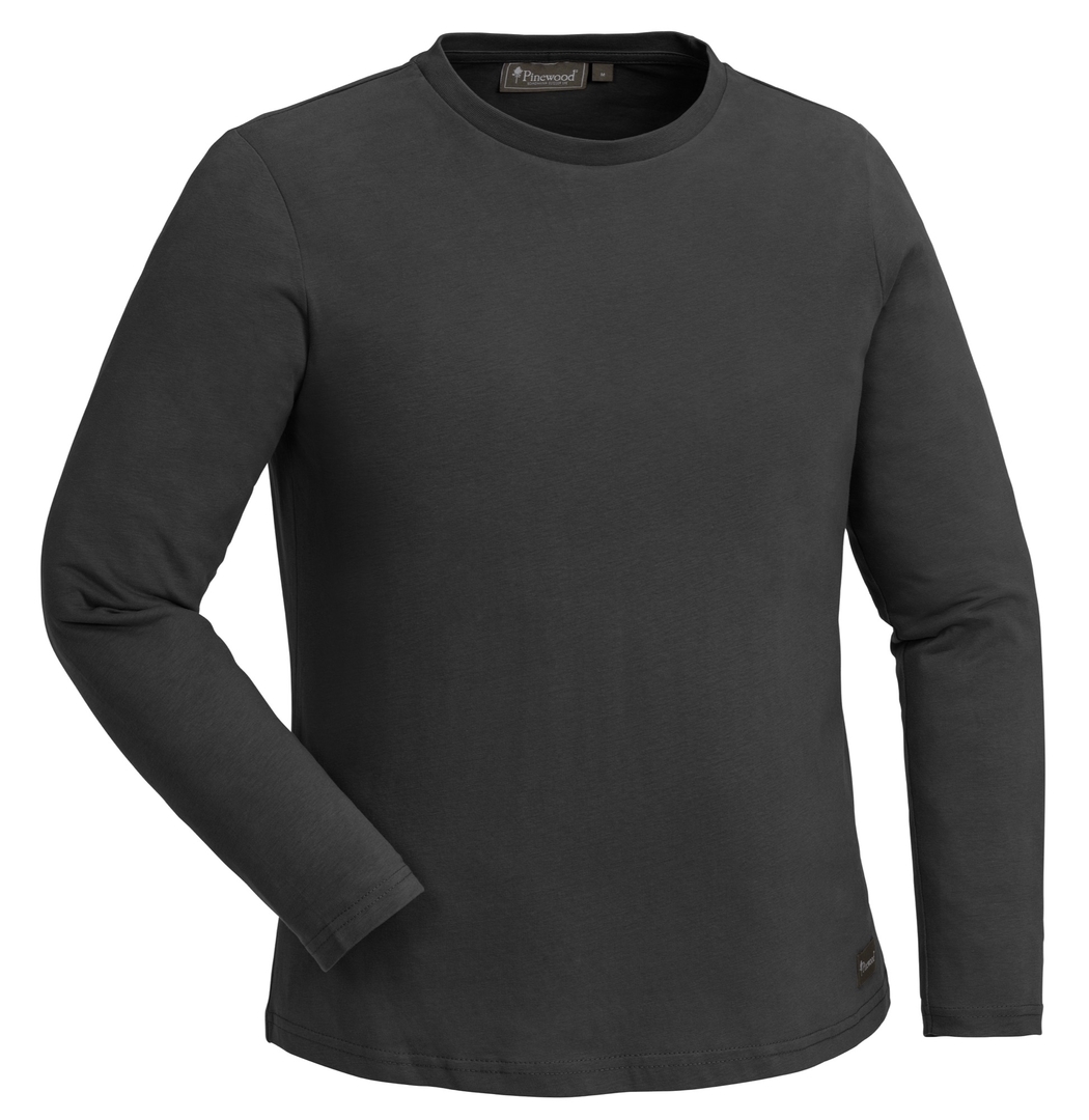 Pinewood L/S T-SHIRT i børstet bomuld til damer - Billede 3
