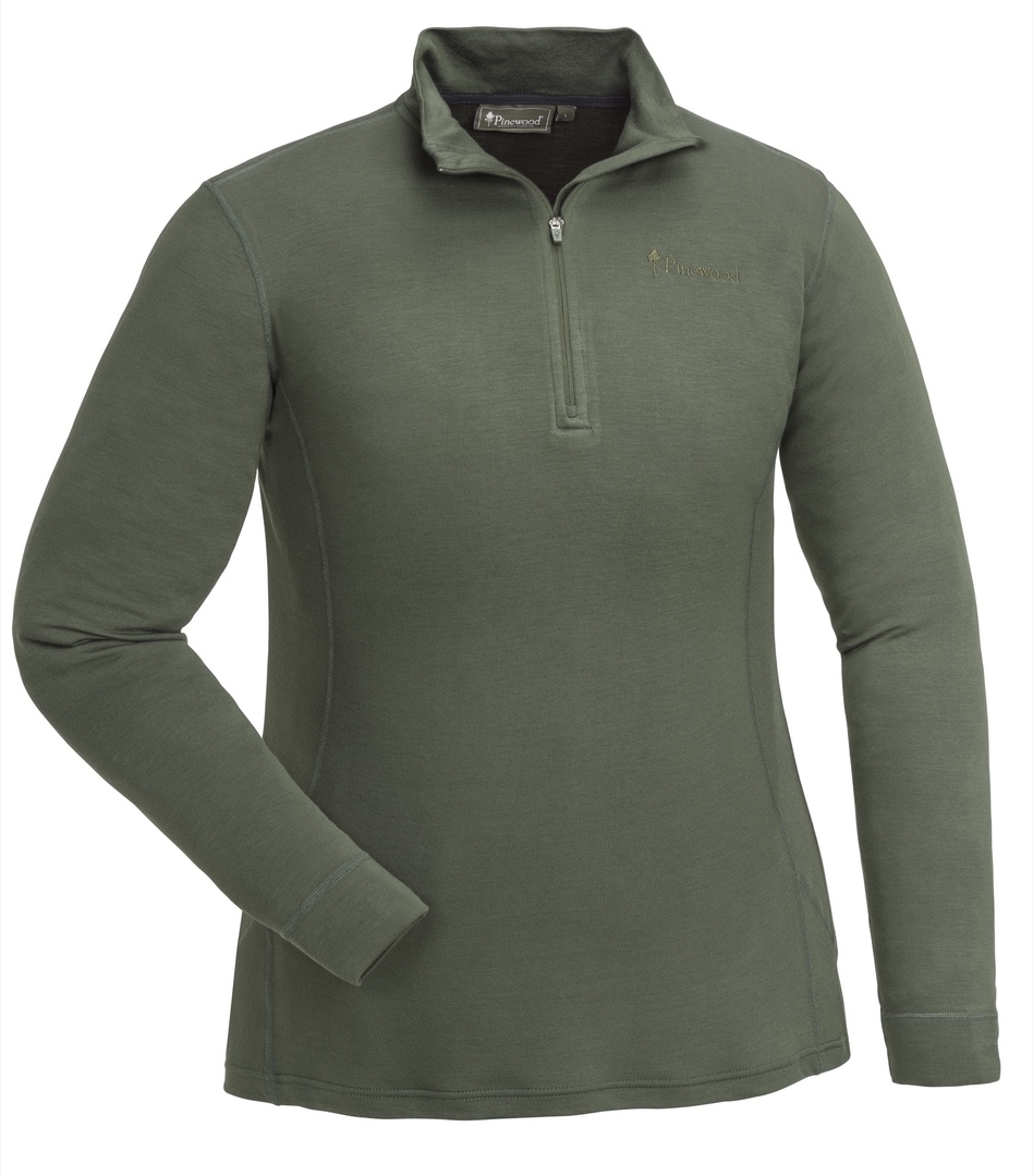 Pinewood ABISKO MERINO BASE LAYER HALF ZIP dame - Billede 3