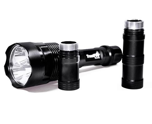 TrustFire 3.800 Lumen LED-lygte, super til jagt eller lystsejlads