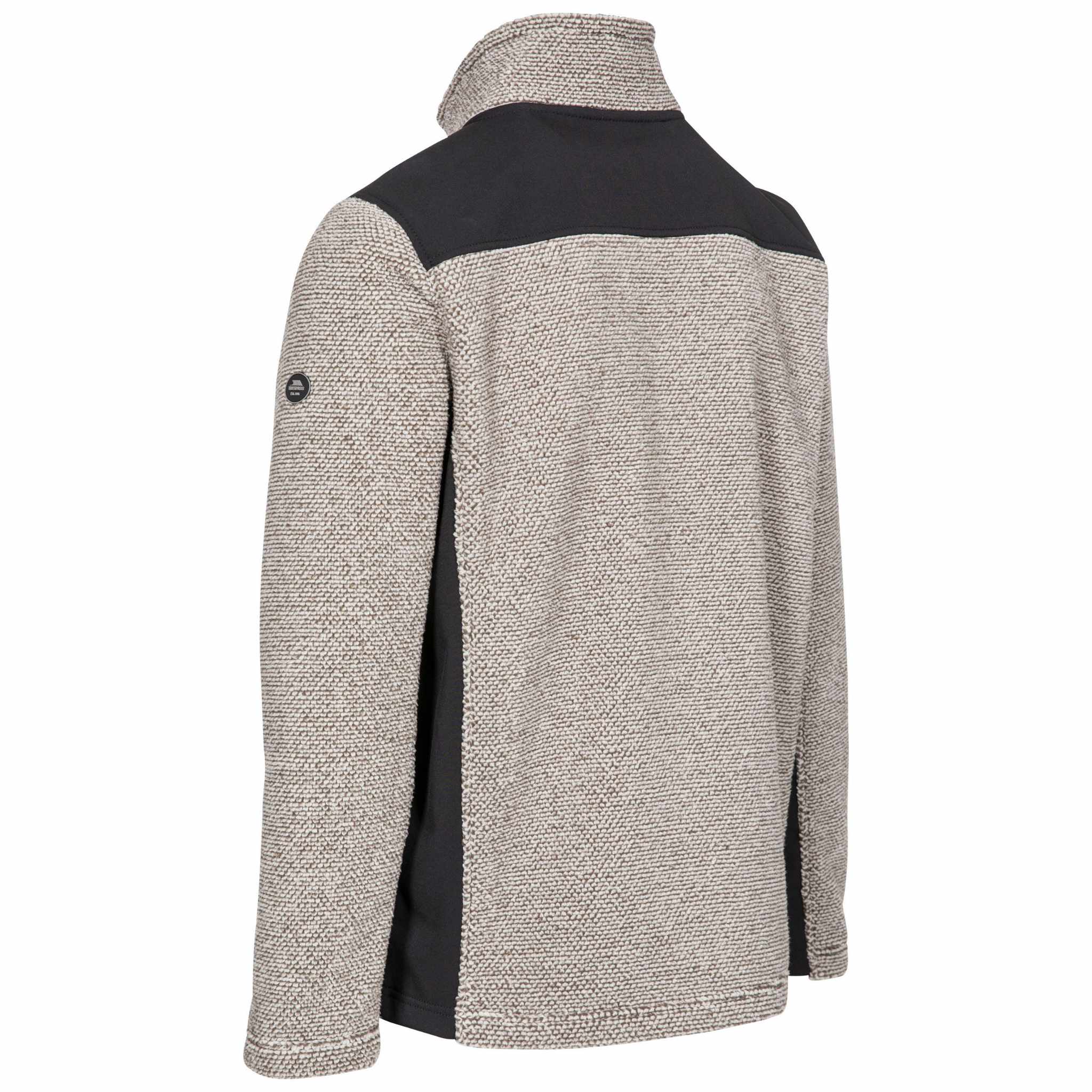 Trespass Faratino Strikket Fleece Jakke Herre - Billede 3
