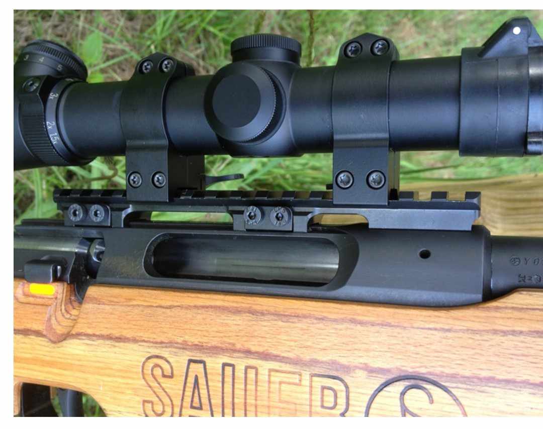 HG Picatinny Skinne for Sauer 200 STR - Billede 3