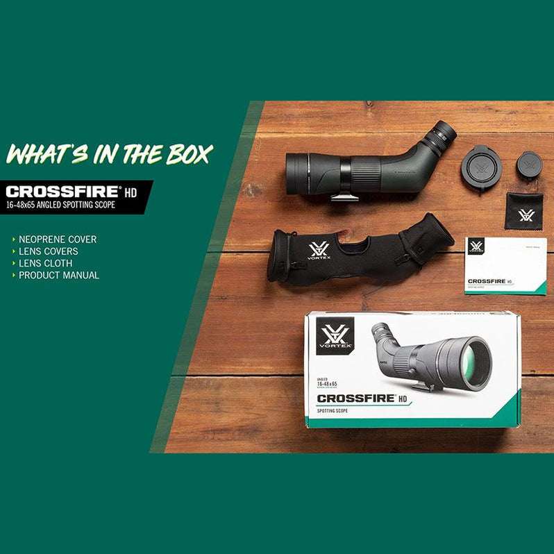Vortex Crossfire HD 12-36x50A (angled) Udsigtskikkert - Billede 10