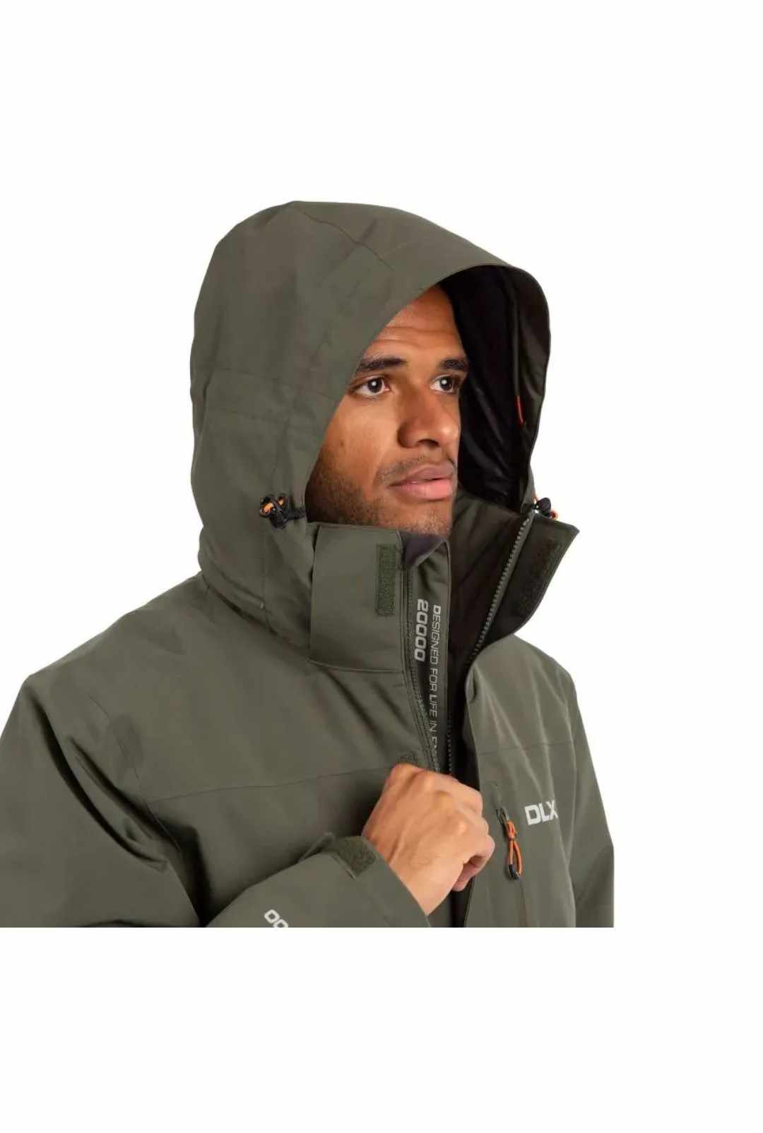 DLX Oswarm Herre Vandtæt Outdoor Jakke - Billede 5