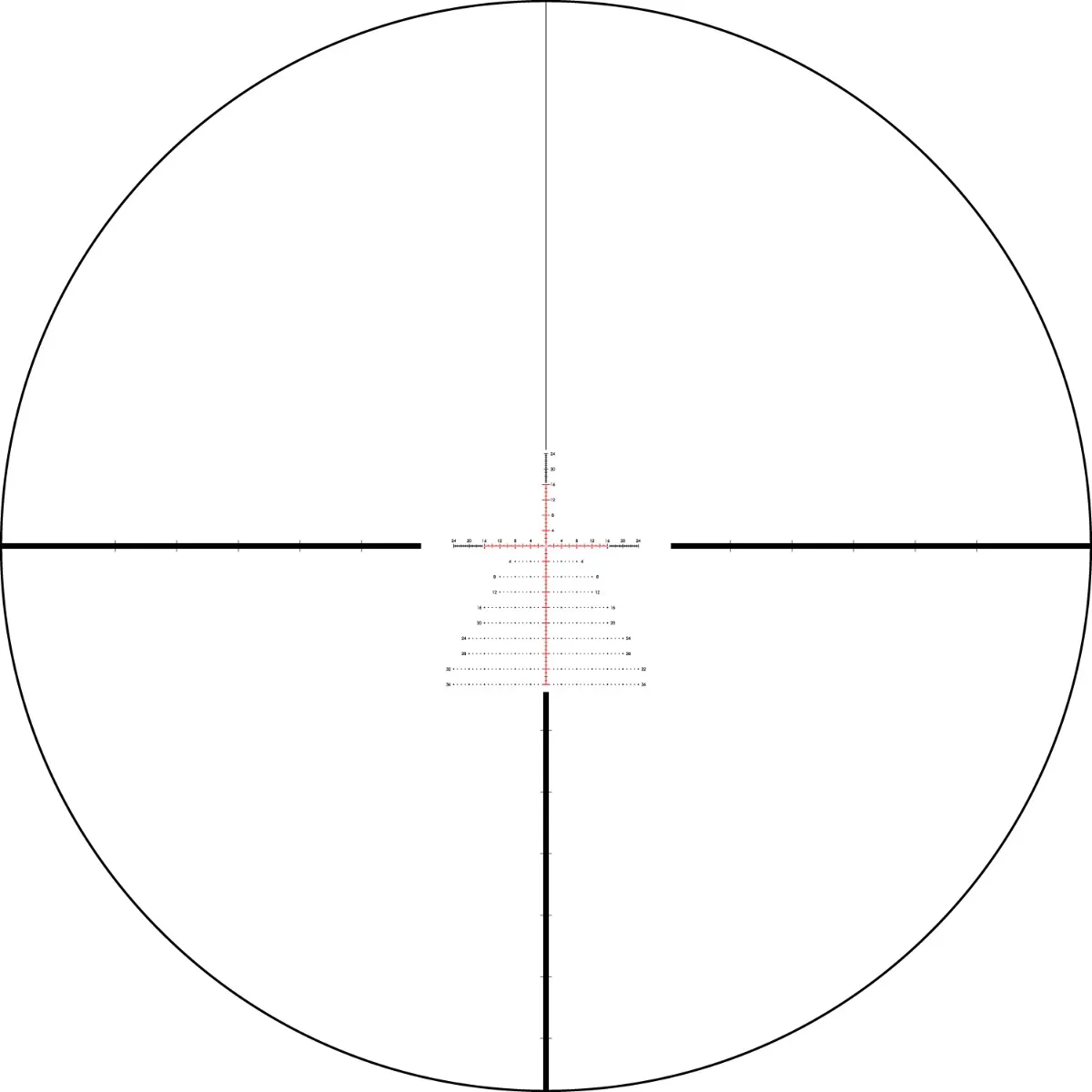 Vortex Viper HD 5-25x50 FFP Sigtekikert m/ VMR-4 (MRAD) - Billede 6