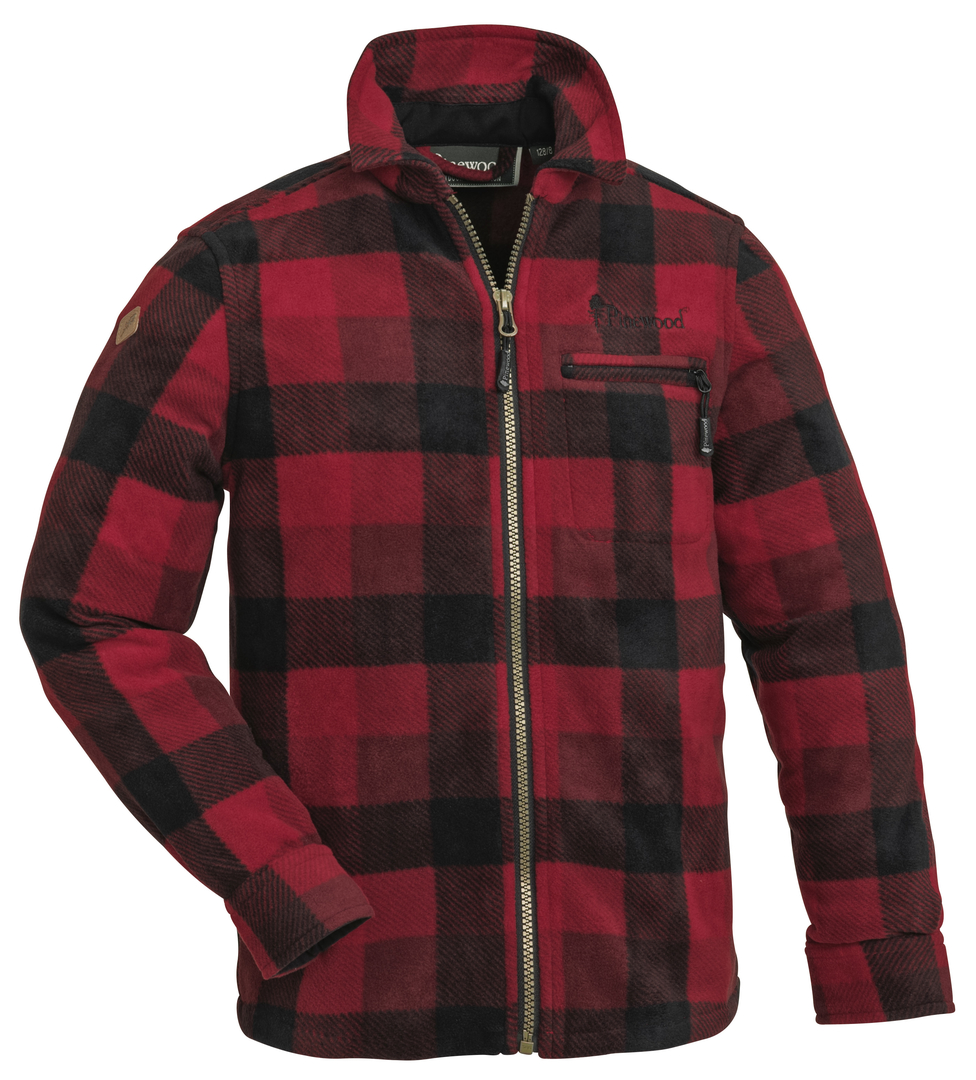 Pinewood CANADA fleece skjorte til børn