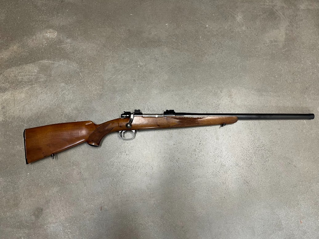 Brugt Mauser 6,5x55 med tyk matchpibe