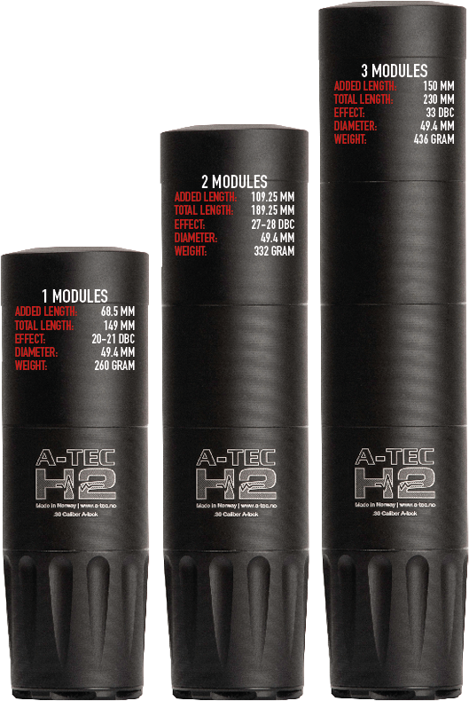 A-Tec H2 Lyddæmper - Billede 3