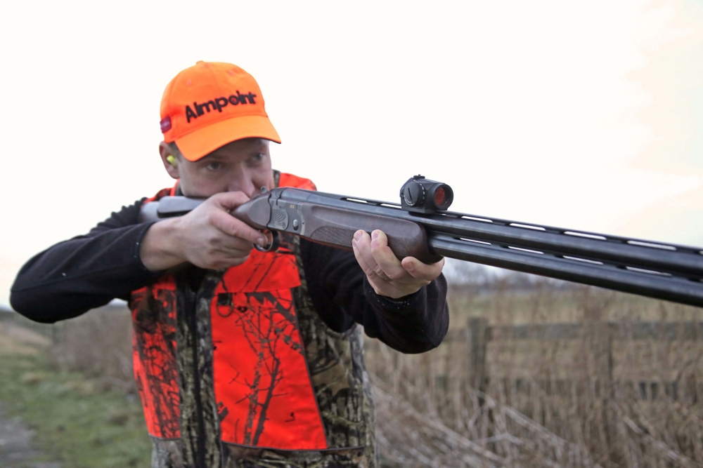 Aimpoint Micro S1 rødpunktssigte til haglgevær - Billede 3