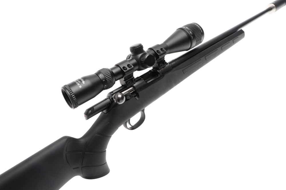 CZ 457 Salonriffel sæt kal. 22LR incl kikkert og lyddæmper - Billede 4