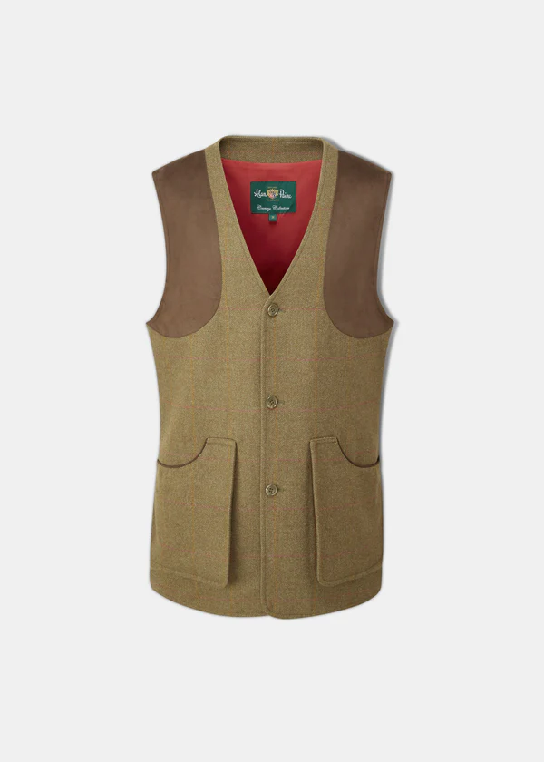 Alan Paine Combrook Hawthorne Tweed Skydevest