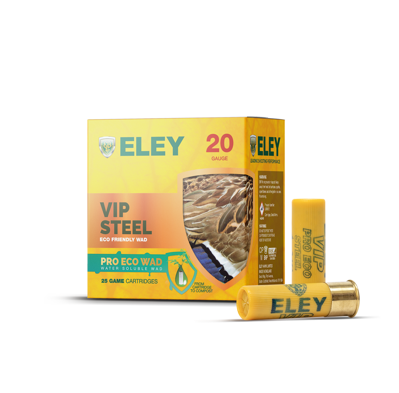 ELEY Pro ECO | 20/70 | 24g | 5 Hagl | 25stk