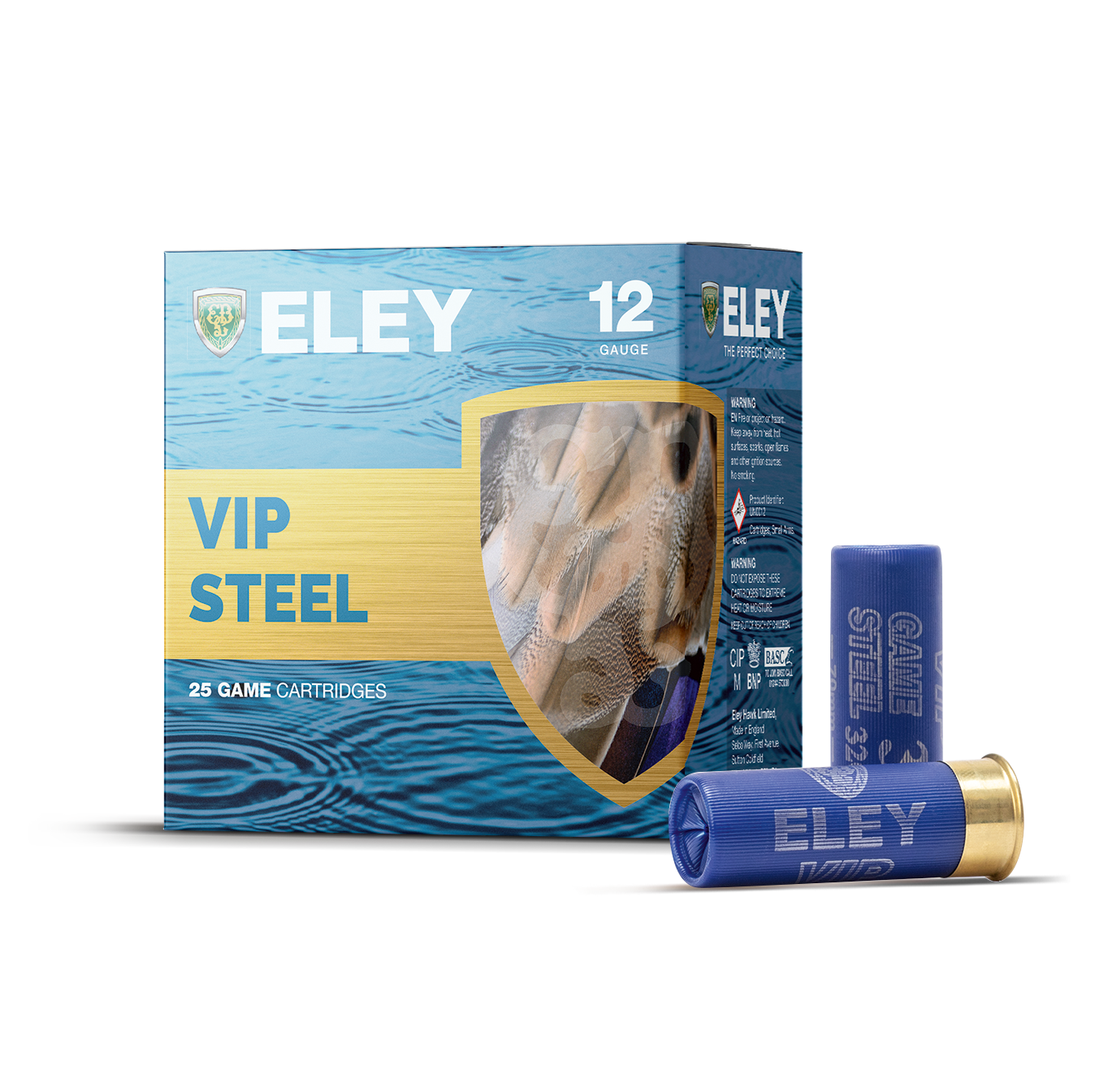 ELEY VIP Steel | 12/70 | 32g | 3 Hagl | 25stk