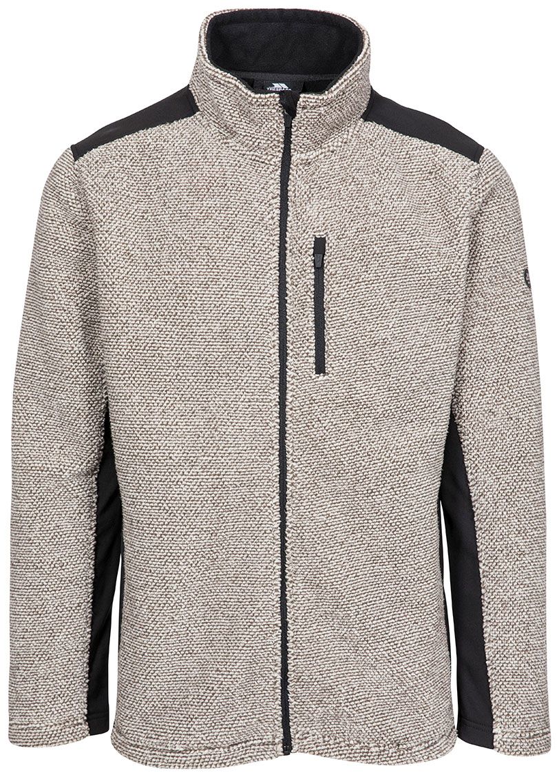 Trespass Faratino Strikket Fleece Jakke Herre