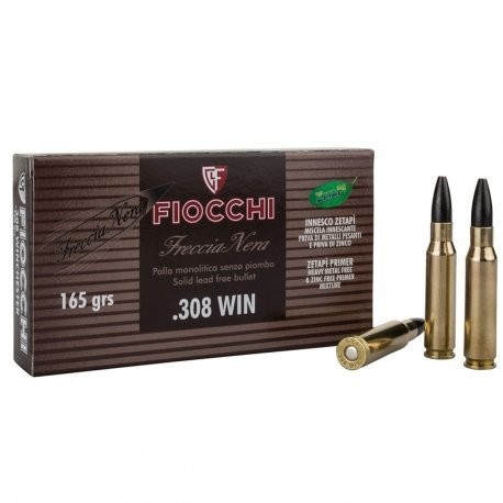 Fiocchi Freccia Nera 308win. - 11,66gram - 180grain - Blyfri