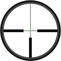 Trijicon Accupoint 1-4x24 med 30mm tube/ rør - Billede 10