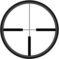 Trijicon Accupoint 1-4x24 med 30mm tube/ rør - Billede 9