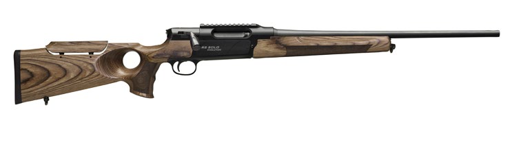 Strasser RS SOLO Tahr Evolution Thumbhole med justerbar kindpude M14x1 gevind