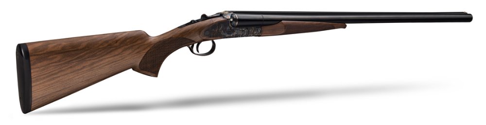 HUGLU 200 ACE case hardened S/S pistolgreb Kal. 12/76 71cm - Billede 3