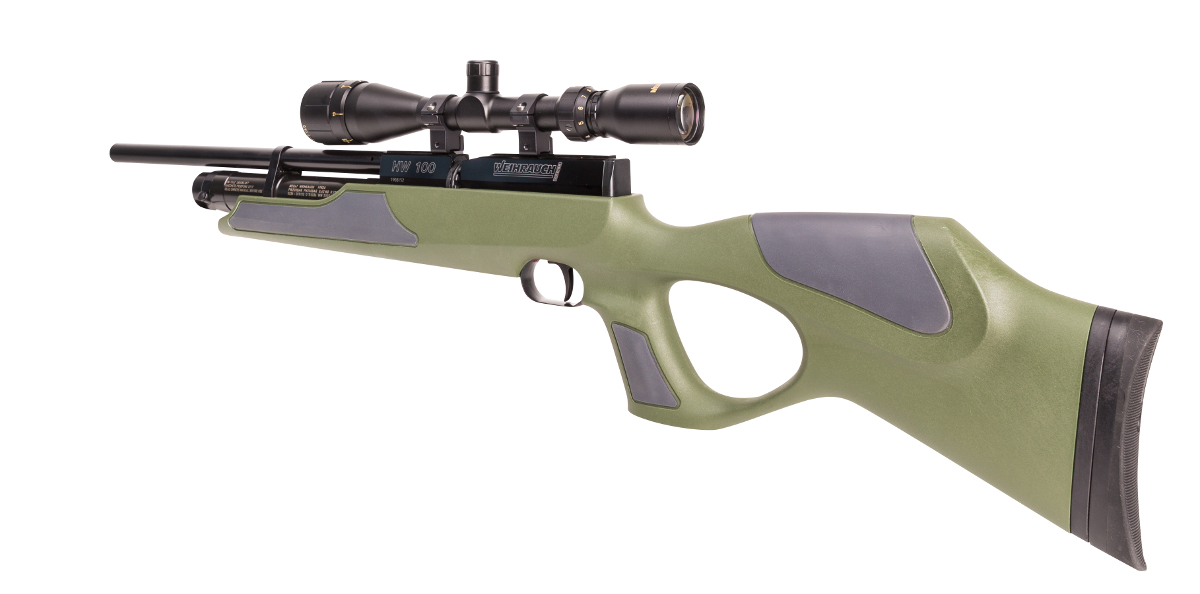 Weihrauch HW 100 T Tomhole Classic løb 4,5MM Luftgevær Luksus