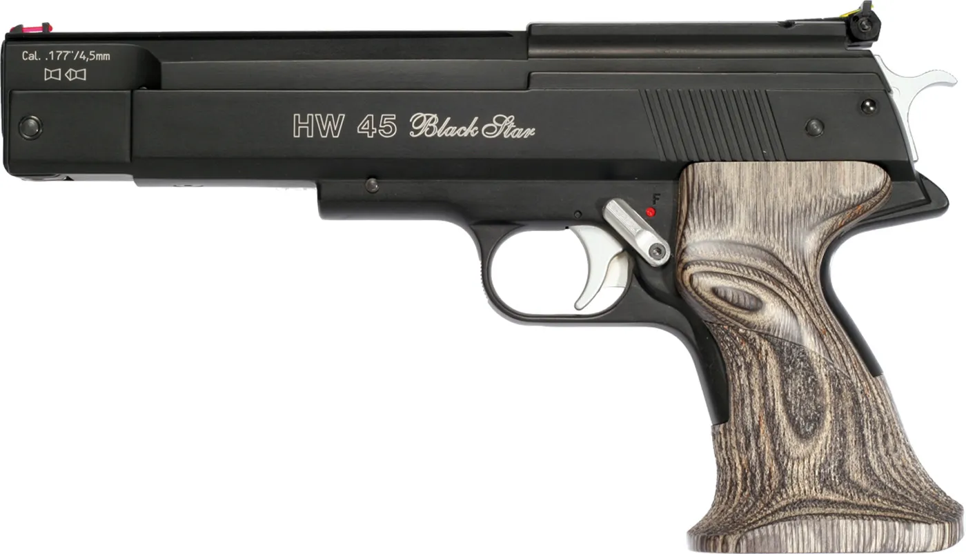 Weihrauch HW 45 4,5mm Pistol "Black Star"