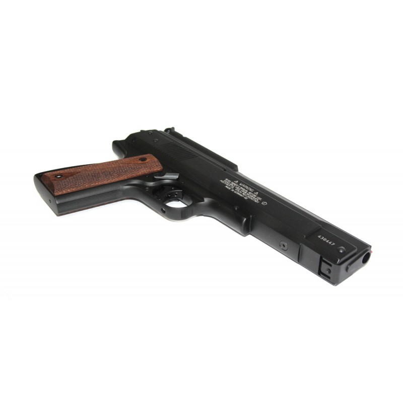 Weihrauch HW 45 Luftpistol 4,5 mm Black komplet med N-Redpoint og montage - Billede 3