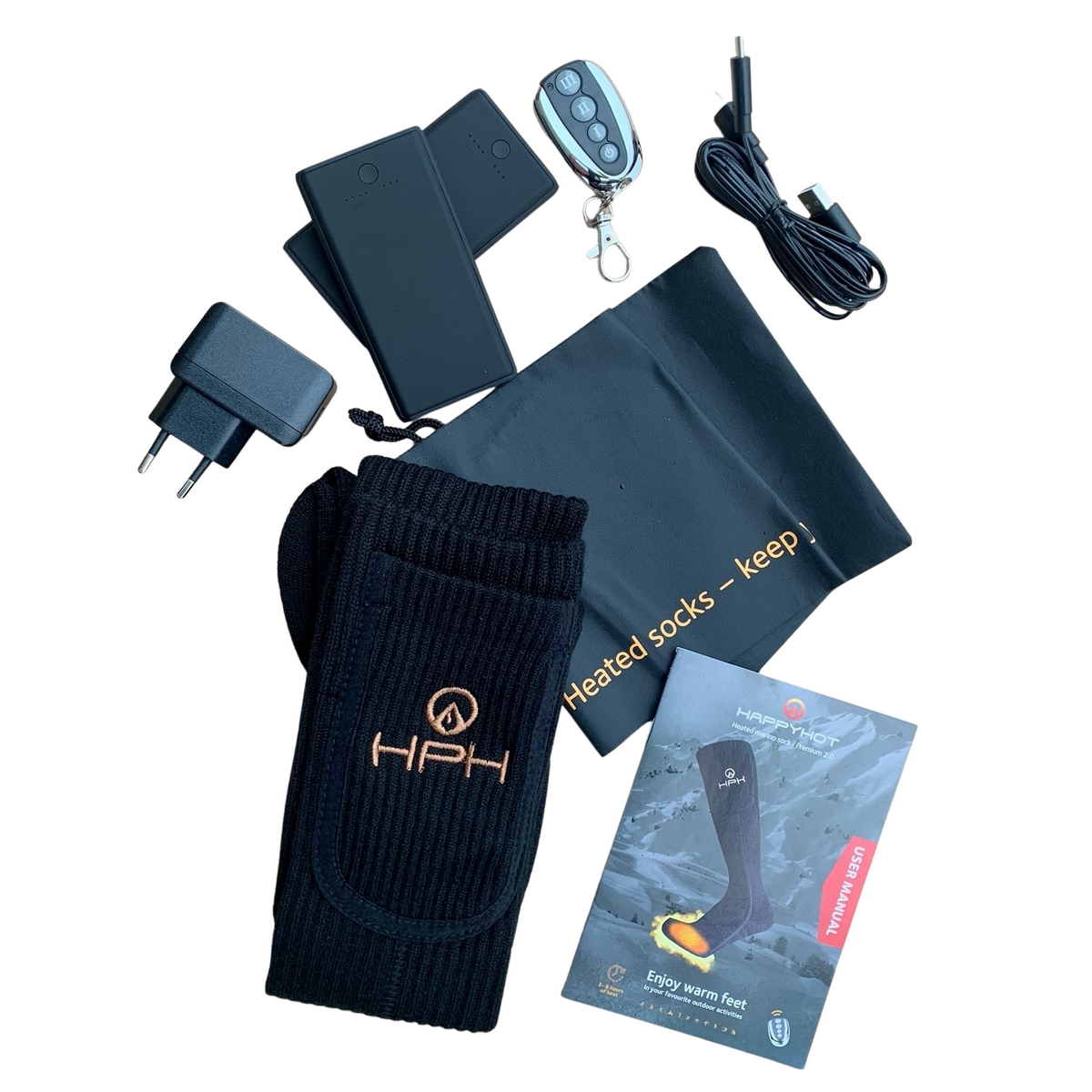 HappyHot Merinould varmesokker - Premium 2.0 - Billede 4