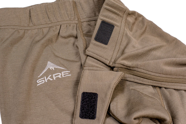 SKRE Kaibab 300 Merino Wool Bottom - Full length Zipper - Billede 8
