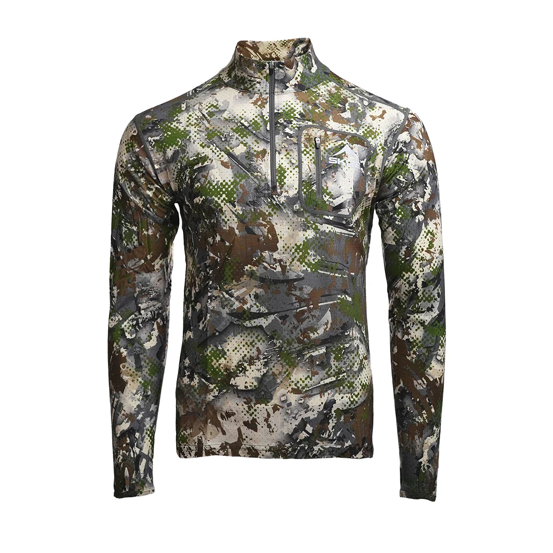 SKRE Kaibab 150 Merino Uld Langærmet T-Shirt m/ Lynlås - Billede 3