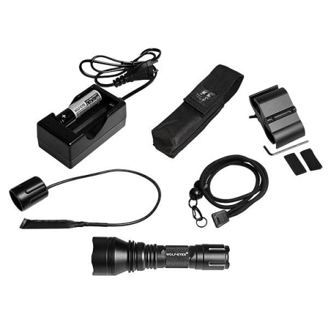 Wolf-Eyes sæt T3 1400 Lumens - Hunting - Billede 3