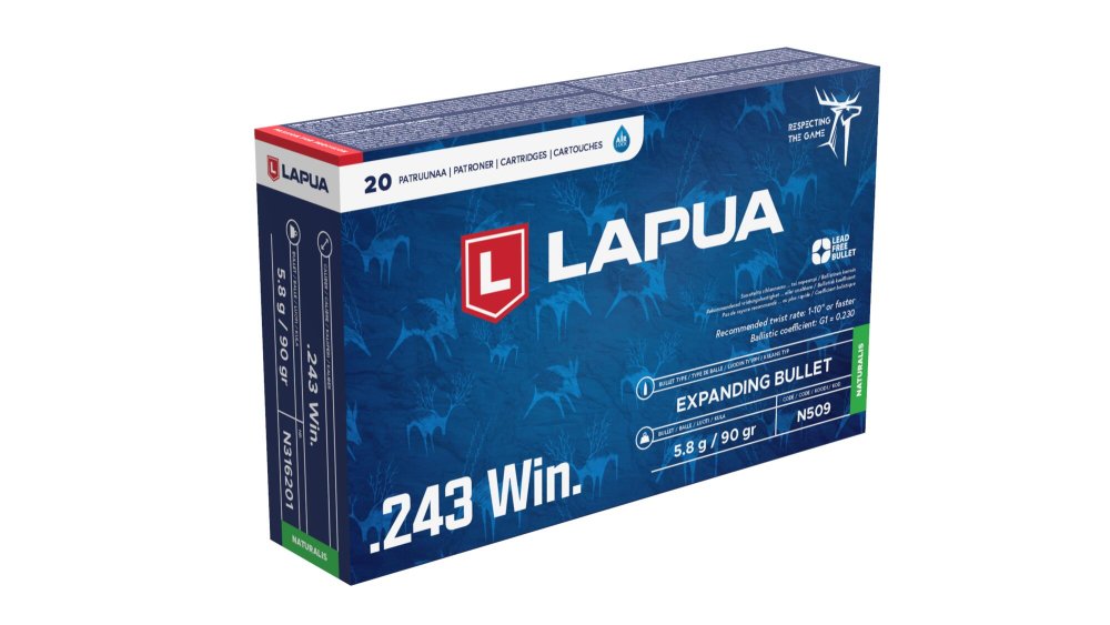 Lapua .243w Naturalis 5.8 g / (90 Grain)