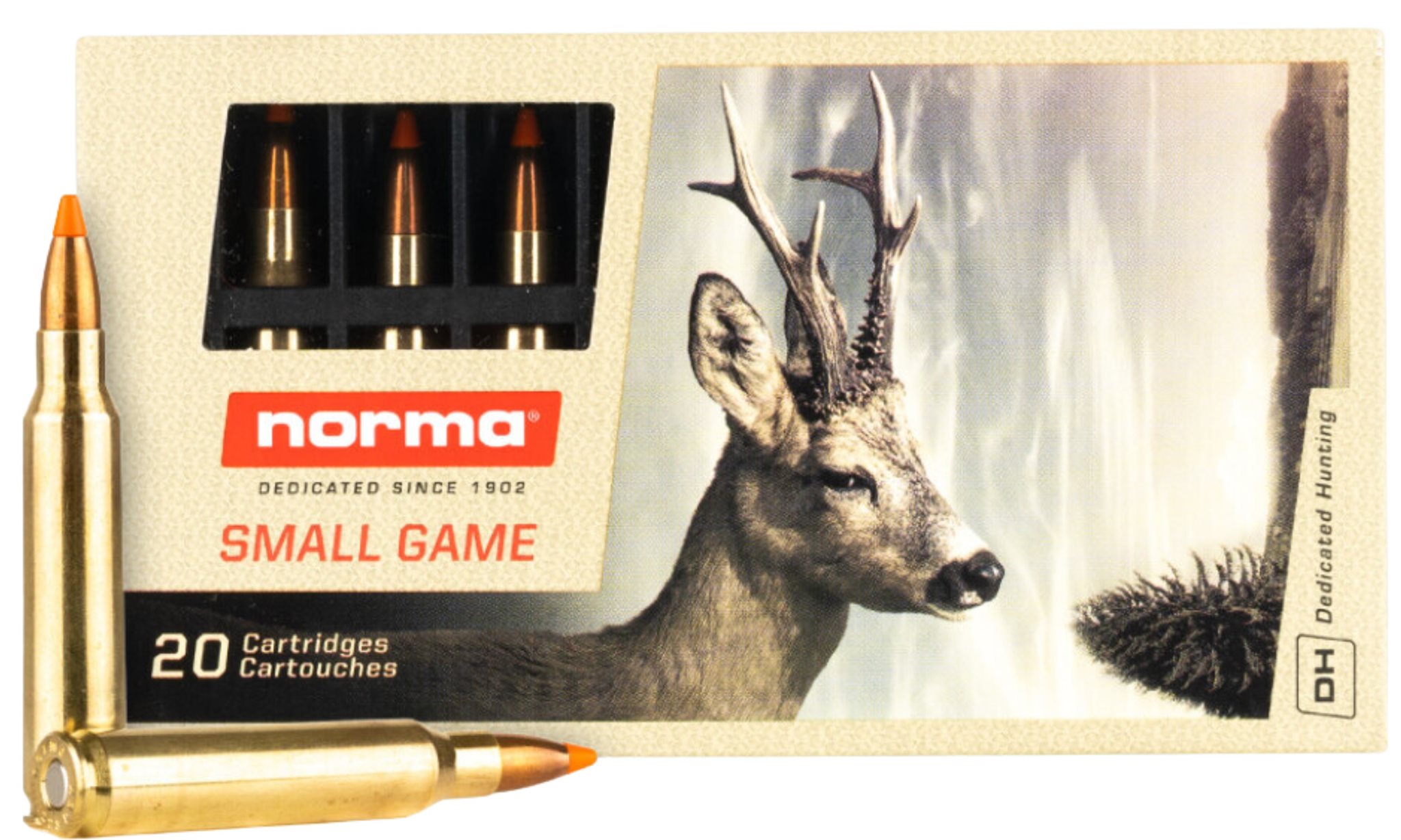 Norma Tipstrike 22-250rem. Varmint - 3,6gram - 55 grain