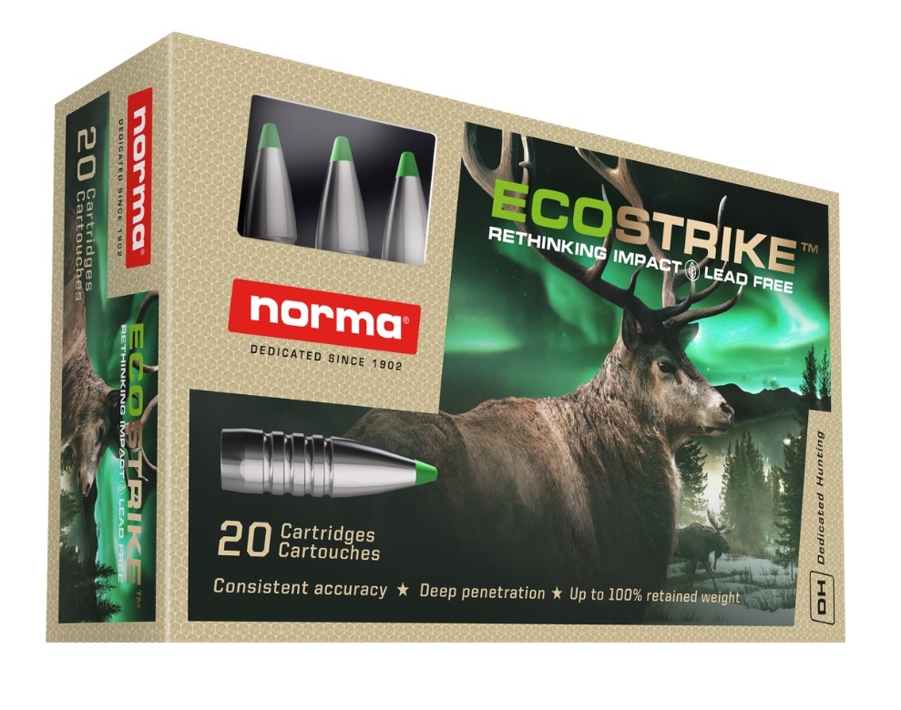 Norma Ecostrike 6.5x55 SE - 7.8gram - 120 Grain - Blyfri
