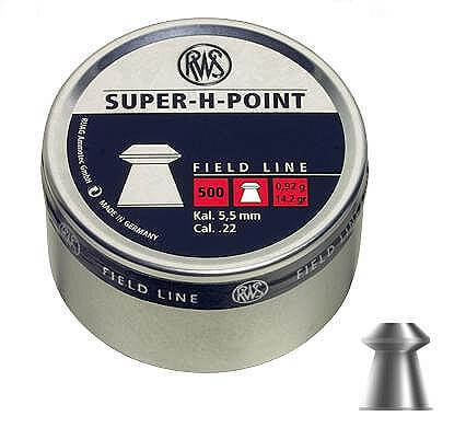 Super H-POINT cal. 5,5 Hagl - 500 stk.