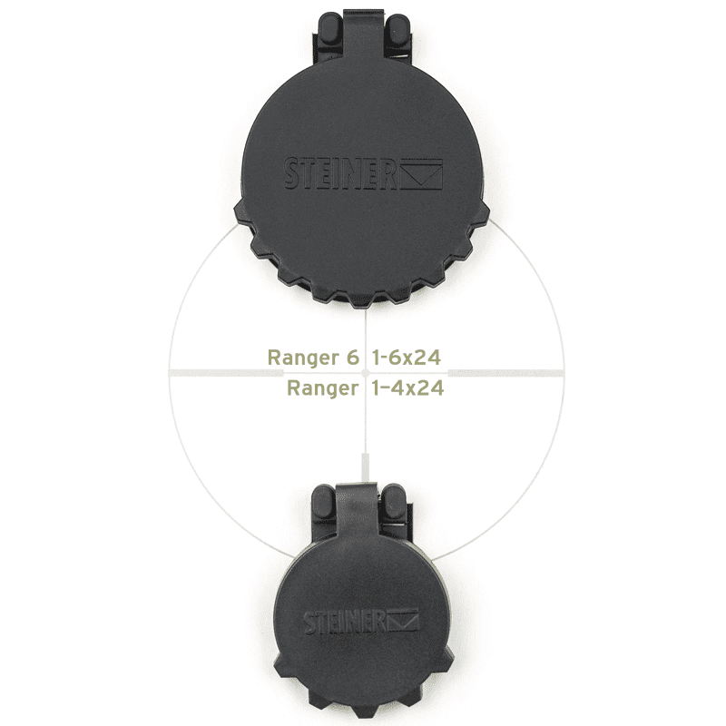 Steiner Flip cover til Ranger 1-4x24