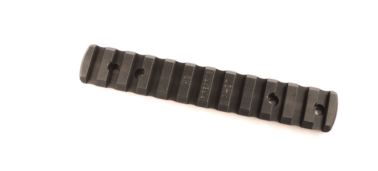 Picatinny/Stanag rail for Ruger 10/22 00 MOA 125mm ALU
