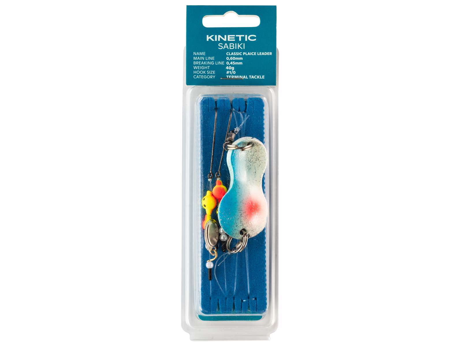 Kinetic Sabiki fladfiske forfang Blue Charm 40g