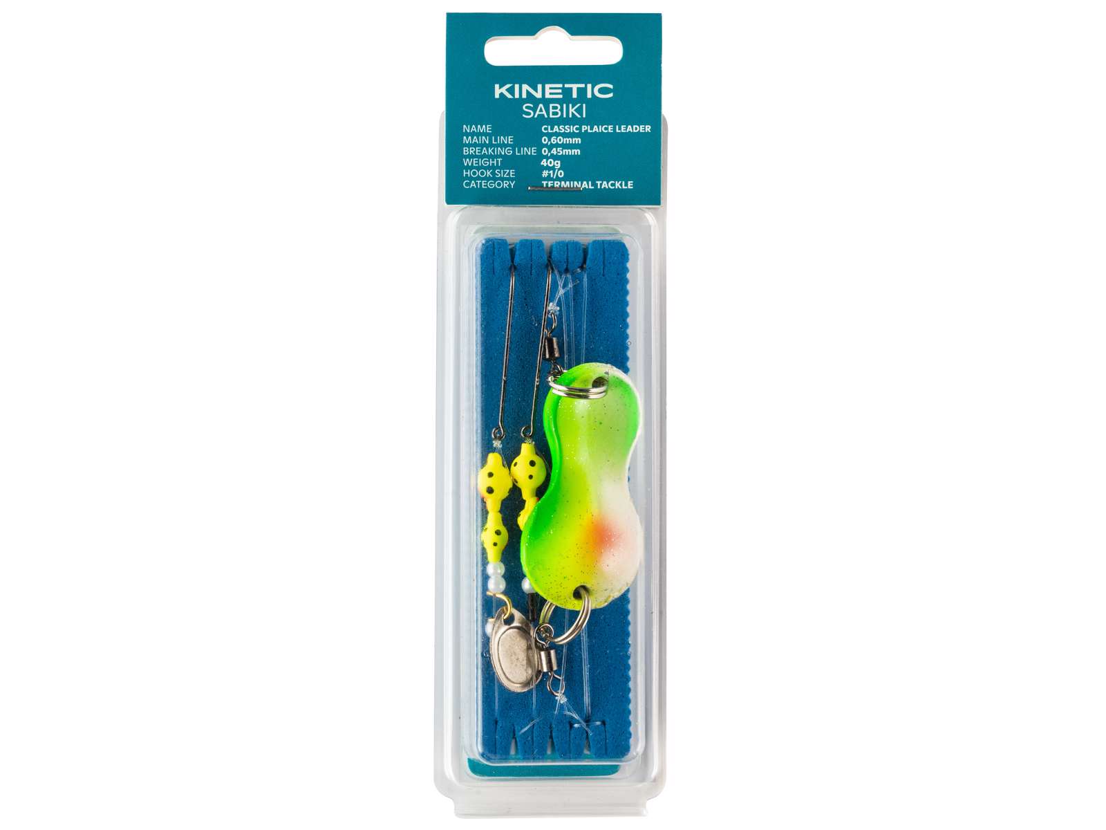 Kinetic Sabiki fladfiske forfang Inside Out 40g