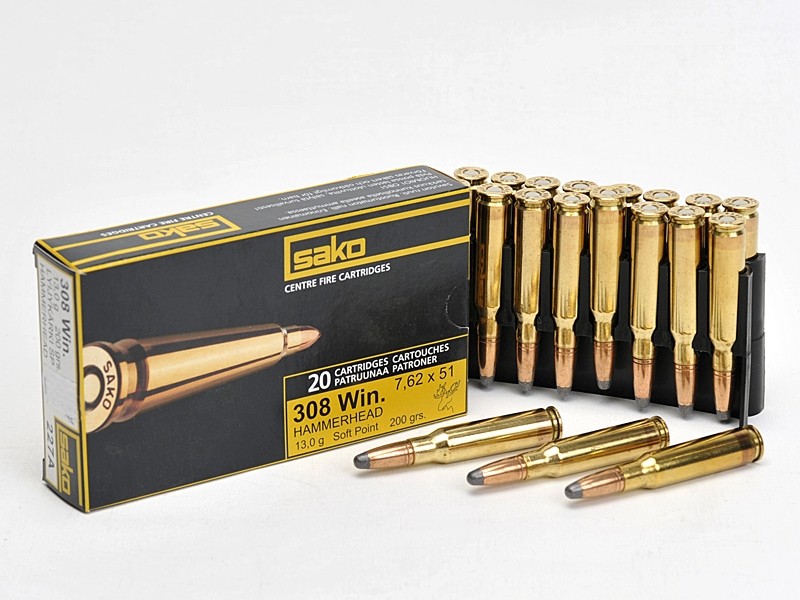 Sako Hammerhead 308Win. - 13Gram - 200grain