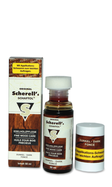 Schaftol skæfteolie mørk 50ml