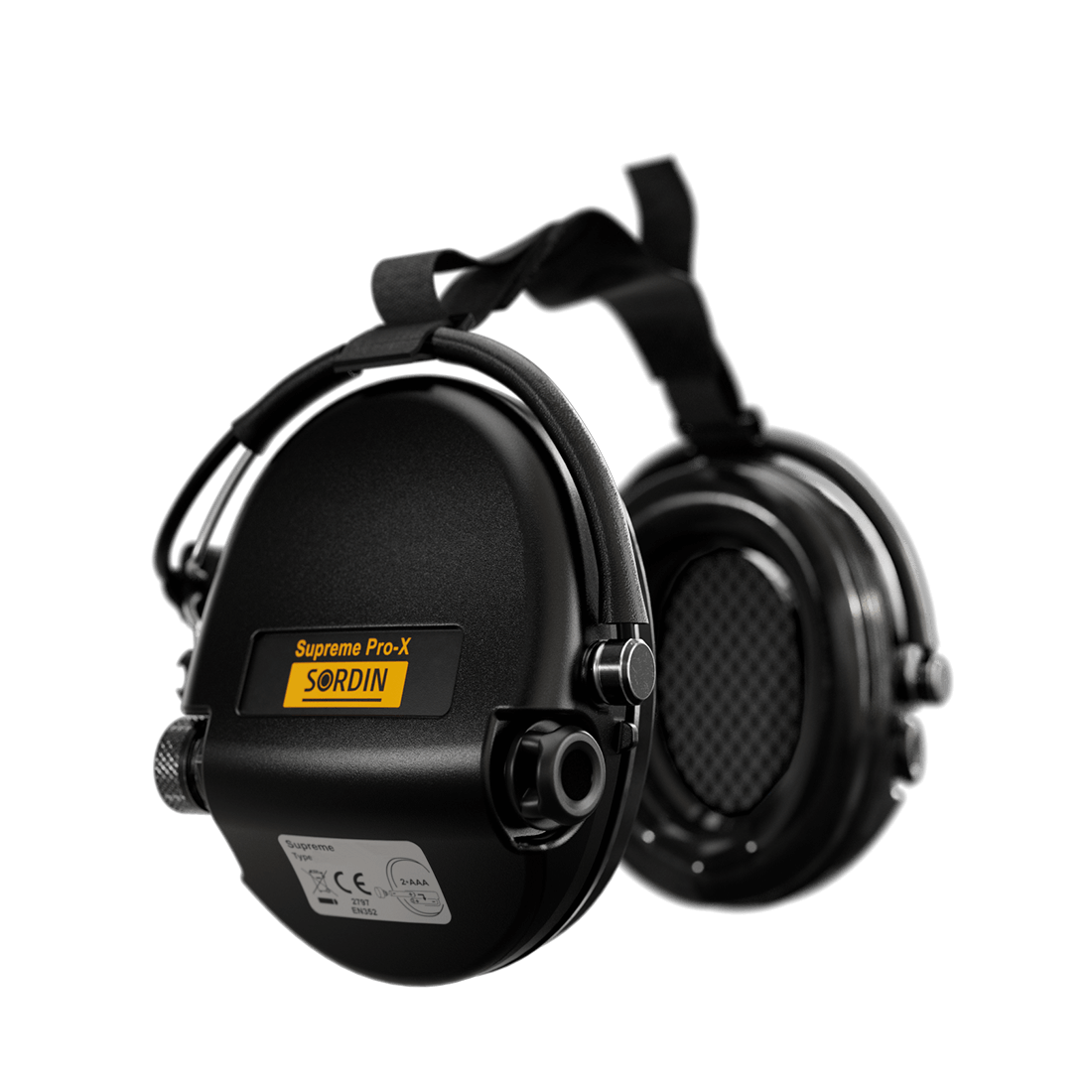 Sordin Supreme Pro X Neckband Høreværn Black
