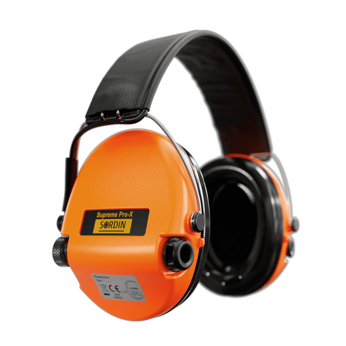 Sordin Supreme Pro X Høreværn Orange