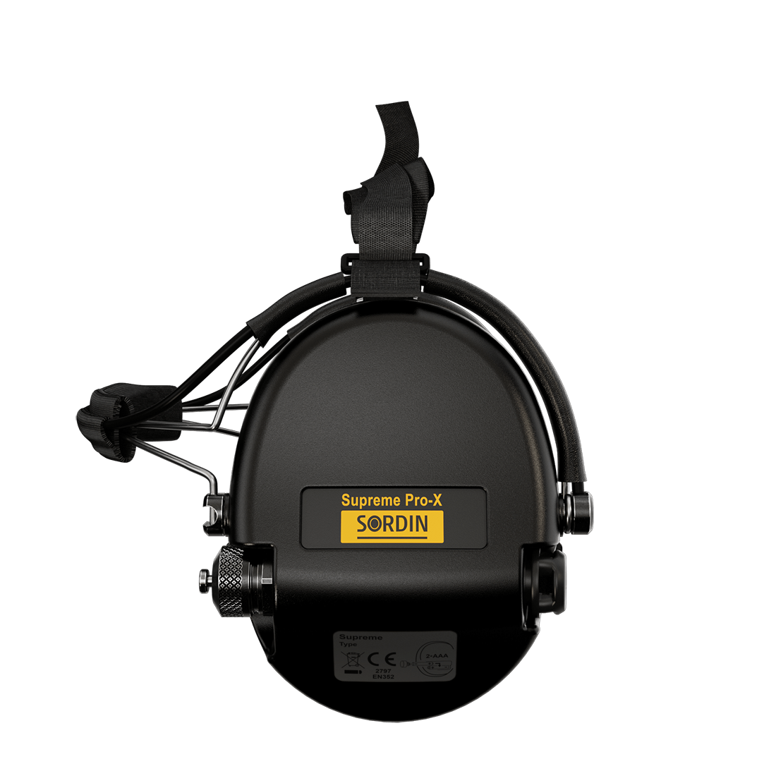 Sordin Supreme Pro X Neckband Høreværn Black - Billede 4