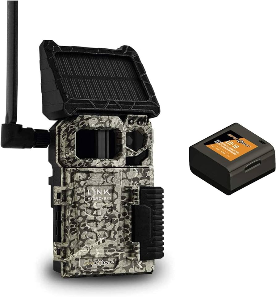 Spypoint Link Micro Solar LTE 4G med 100 MMS gratis hver md.
