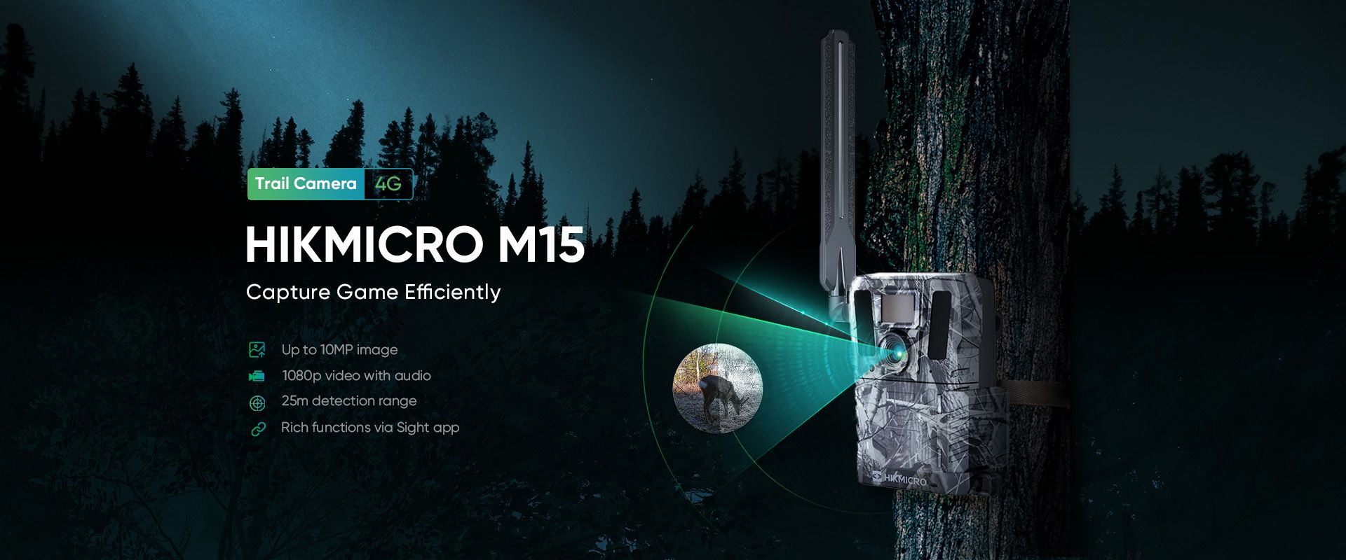 HIKmicro M15 4G Vildtkamera m/ Gratis MMS - Billede 5